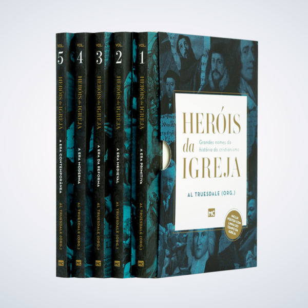 LIVRO BOX HEROIS DA IGREJA