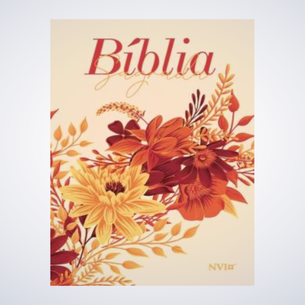 BIBLIA NVI BUQUE CREME LETRA GIGANTE