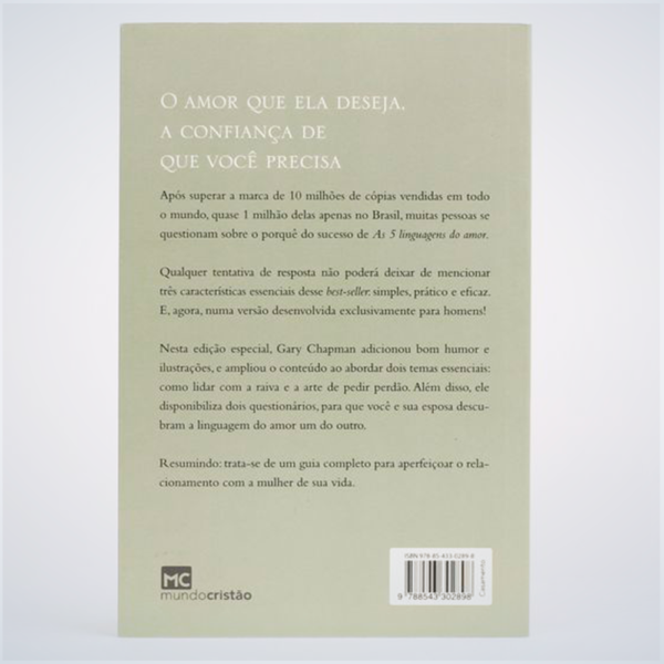 Livro As Cinco Linguagens do Amor para Homens - Image 2