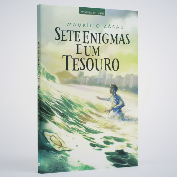 Livro Sete Enigmas e um Tesouro - Maurício Zágari