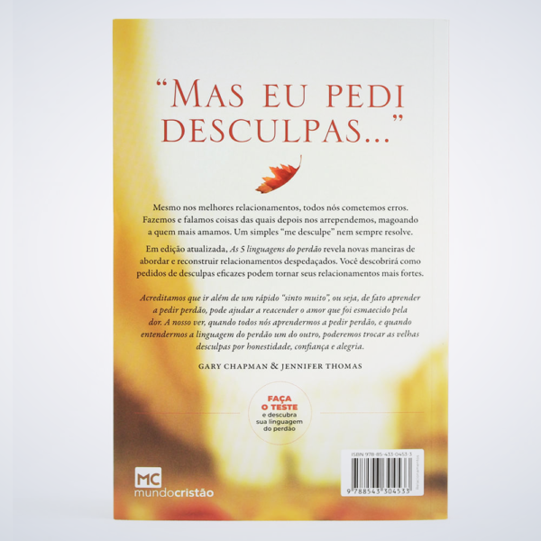 Livro As Cinco Linguagens do Perdão - Gary Chapman & Jennifer Thomas - Image 2