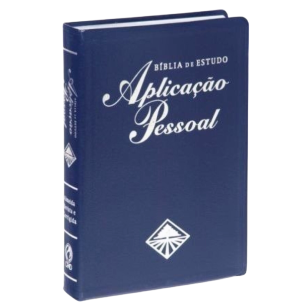 Bíblia de Estudo Aplicação pessoal Grande - Azul