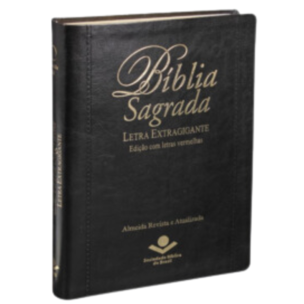 BIBLIA RA EXTRA LUXO C/INDICE PRETA RA85I