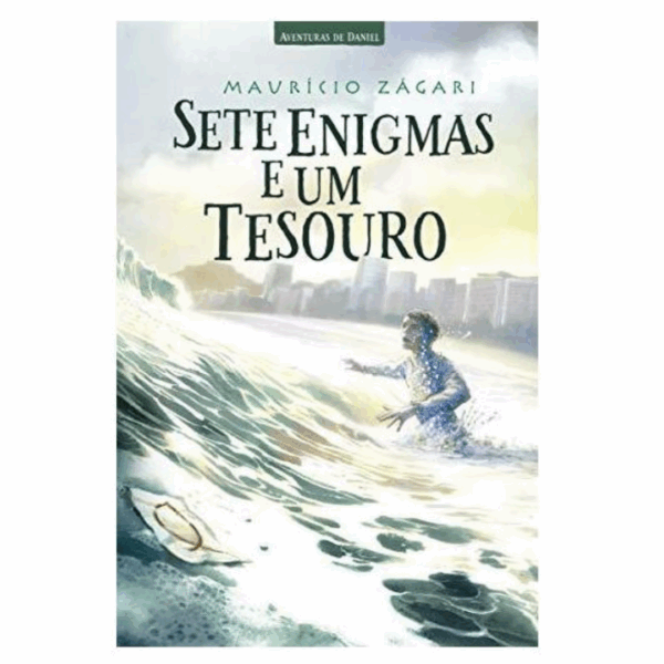Livro Sete Enigmas e um Tesouro - Maurício Zágari