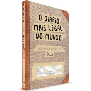 Livro Diário Mais Legal do Mundo - Um Livro Interativo Para Quem Tem Fé