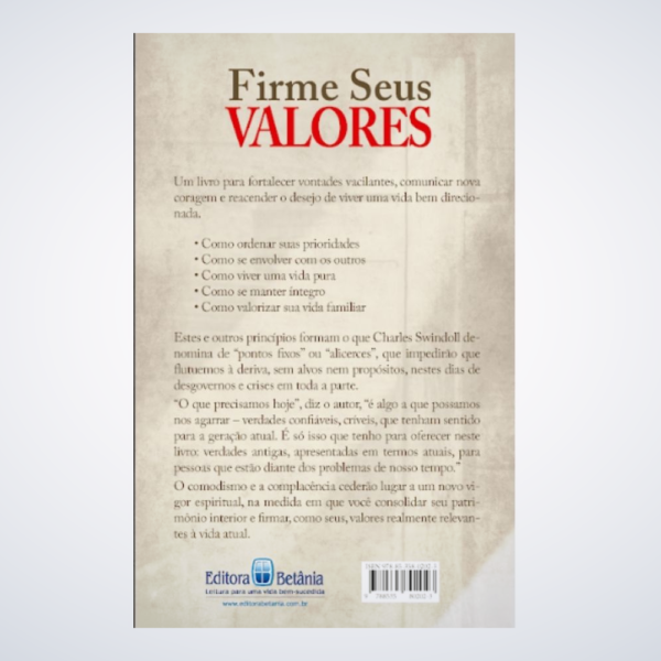 LIVRO FIRME SEUS VALORES - Image 2