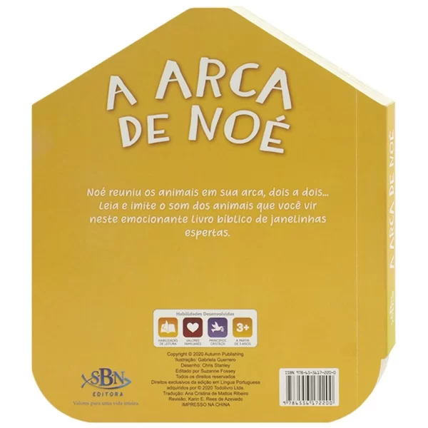 Livro Janelinhas Espertas Bíblicas - A Arca de Noé - Image 4