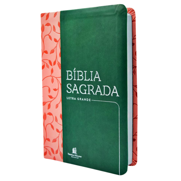 Bíblia Sagrada NVI - Couro Soft Verde Letra Grande Leitura Perfeita