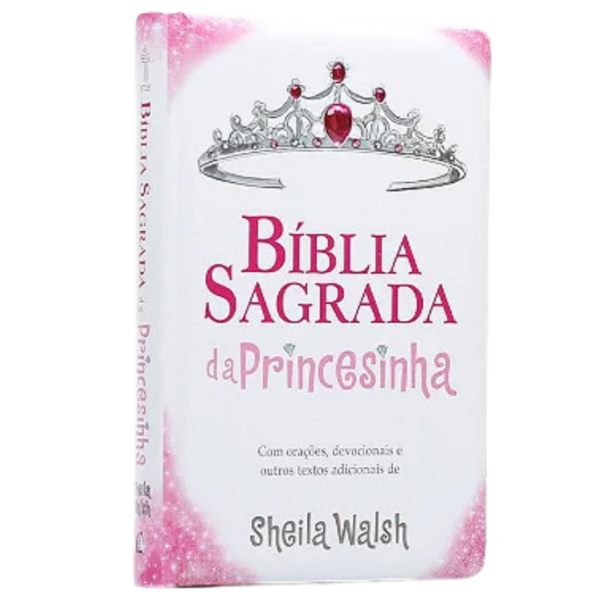 BIBLIA INF DA PRINCESINHA CAPA ALMOFADADA