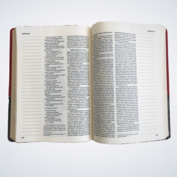 Biblia NVI Couro Soft Rosas Com Espaço Para Anotações Letra Grande - Image 2