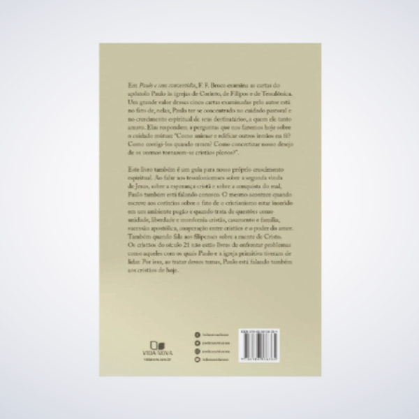 LIVRO PAULO E SEUS CONVERTIDOS F.F.BRUCE - Image 2