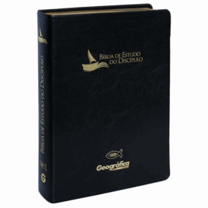 BIBLIA EST DO DISCIPULO RC LUXO PRETA (GEOGRAFICA)
