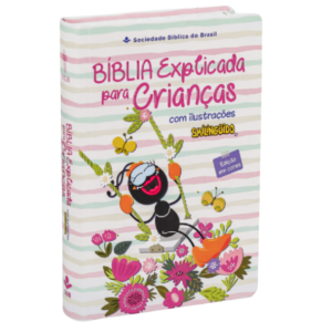 BIBLIA INF SMILINGUIDO EXPLICADA P/CRIANCAS FEMINI