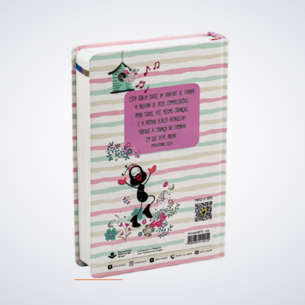 BIBLIA INF SMILINGUIDO EXPLICADA P/CRIANCAS FEMINI - Imagem 3