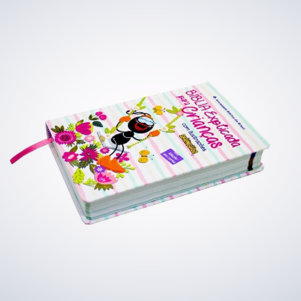 BIBLIA INF SMILINGUIDO EXPLICADA P/CRIANCAS FEMINI - Imagem 2
