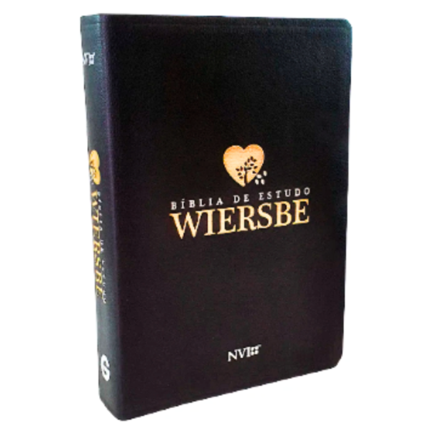 Bíblia De Estudo Wiersbe – Luxo Preta /Warren W. Wiersbe