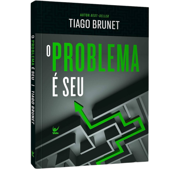 Livro Salvar O Problema é Seu Tiago Brunet