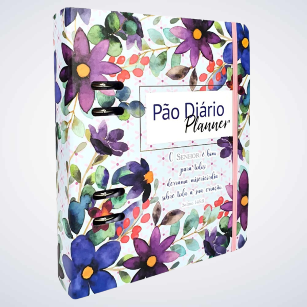 Planner Pão Diário | Capa Vivemos por Fé