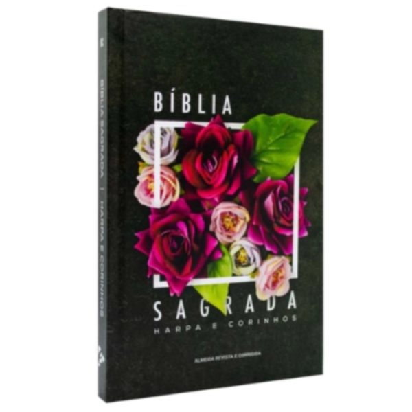 Bíblia Sagrada RC Slim com Harpa | Rosa De Saron Capa Dura