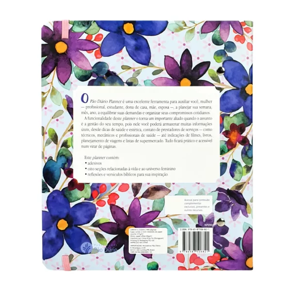 Planner Pão Diário | Capa Vivemos por Fé - Imagem 2