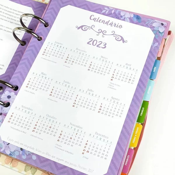 Planner Pão Diário | Capa Vivemos por Fé - Imagem 6