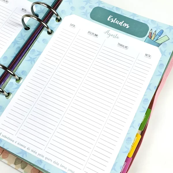 Planner Pão Diário | Capa Vivemos por Fé - Imagem 7