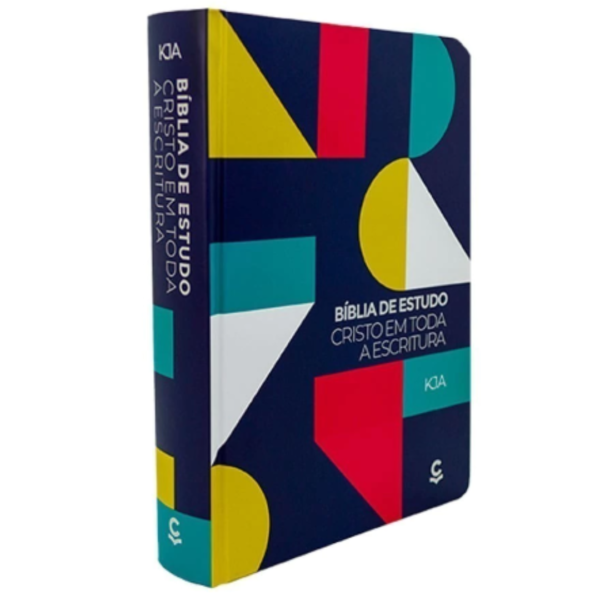 Bíblia Sagrada de Estudo Cristo em Toda a Escritura - Capa Dura - KJA