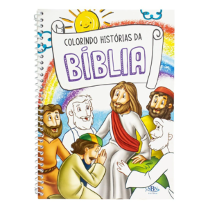 Livro Colorindo Histórias Da Bíblia Para Crianças