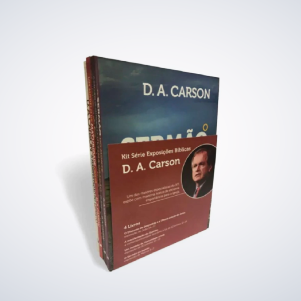 LIVRO KIT S?RIE EXPOSI??ES BIBLICAS D.A.CARSON