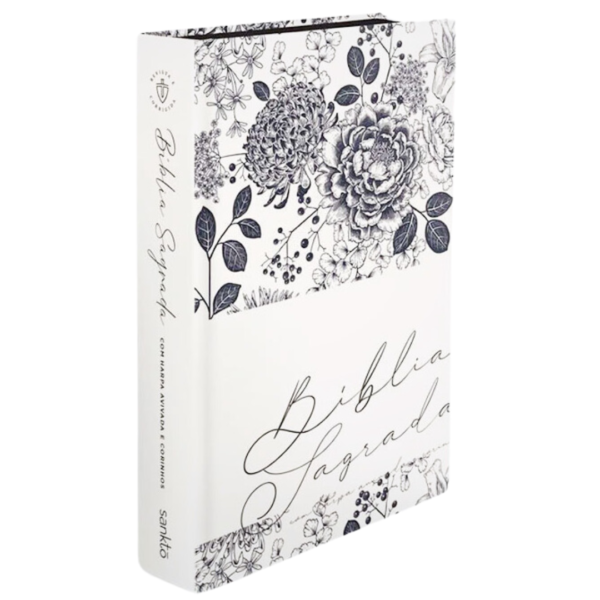 BIBLIA RCH L.GIGANTE FLORAL CREME