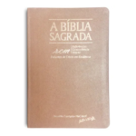 Bíblia Sagrada RCM - ACF - Letra Gigante - Capa Luxo Rosê Gold