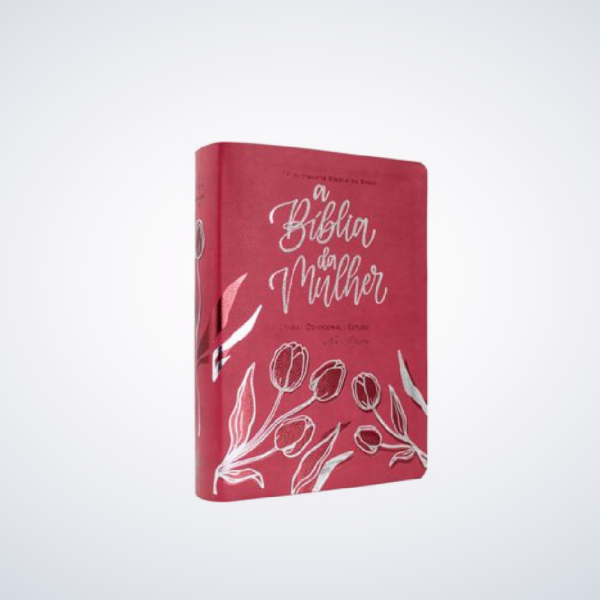 Biblia Estudo Da Mulher Grande S/ Indice Rosa - Image 3