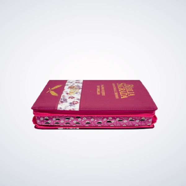 BIBLIA RCH L JUMBO-ZIPER PINK - Image 2