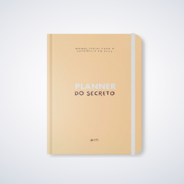 Planner do Secreto Abrindo Portas Amarelo