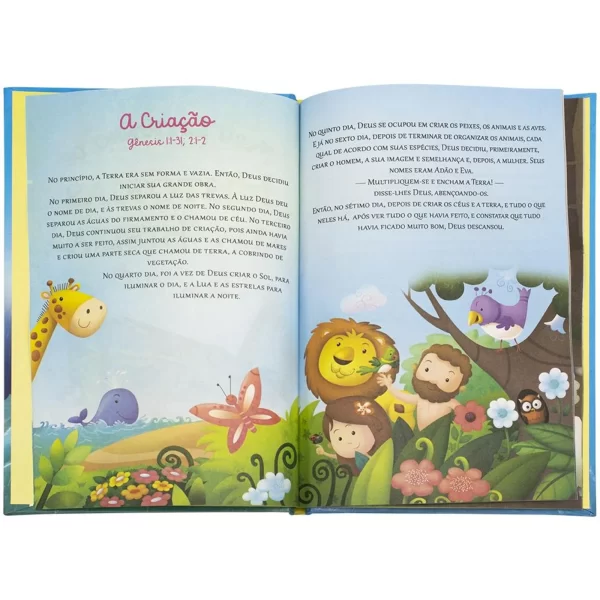 Livro Meu Livrinho De Histórias Da Bíblia/ Ana Cristina De Mattos Ribeiro - Imagem 3