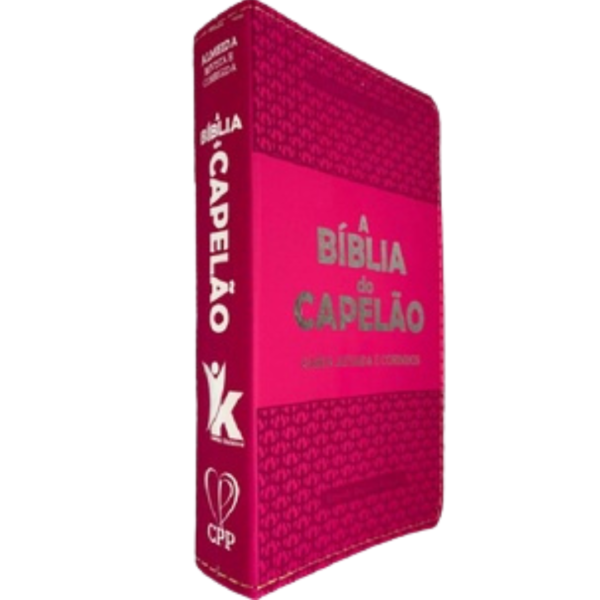 A BÍBLIA DO CAPELÃO ARC - HARPA E CORINHOS PINK