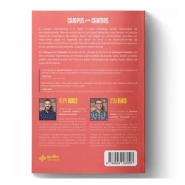 Livro Campus Em Chamas/ Cesar Bianco - Image 2