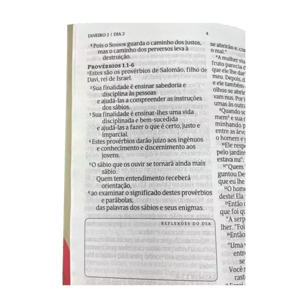 Bíblia 365: A Palavra de Deus em leituras diárias - NVT (letra grande-capa brochura) - Image 3