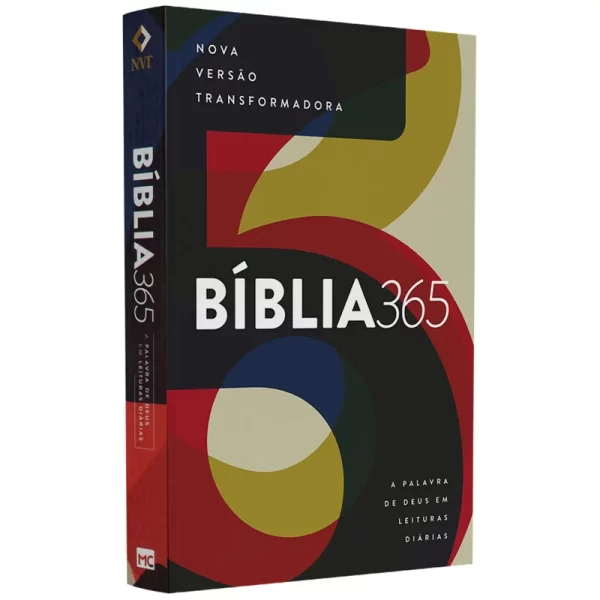 Bíblia 365: A Palavra de Deus em leituras diárias - NVT (letra grande-capa brochura)