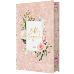 Bíblia Sagrada Flores Rosa - NVI Capa dura