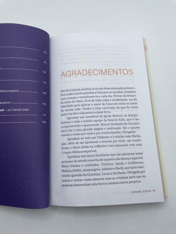Livro Criação Bíblia Compatível | Tatiane Joslin - Image 3
