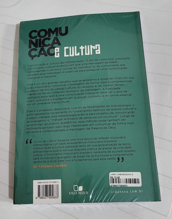 Livro Comunicação e cultura/ Ronaldo Lidório - Image 2