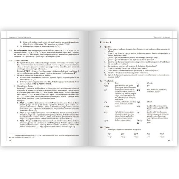 Livro Aprenda O Hebraico Bíblico - Livro Exercícios - Cpad - Image 2