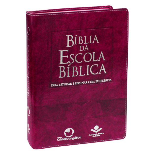 Bíblia da Escola Bíblica - Capa Púrpura Nobre