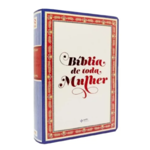 Bíblia de Toda Mulher (Floral) Para Aulto Capa de Luxo