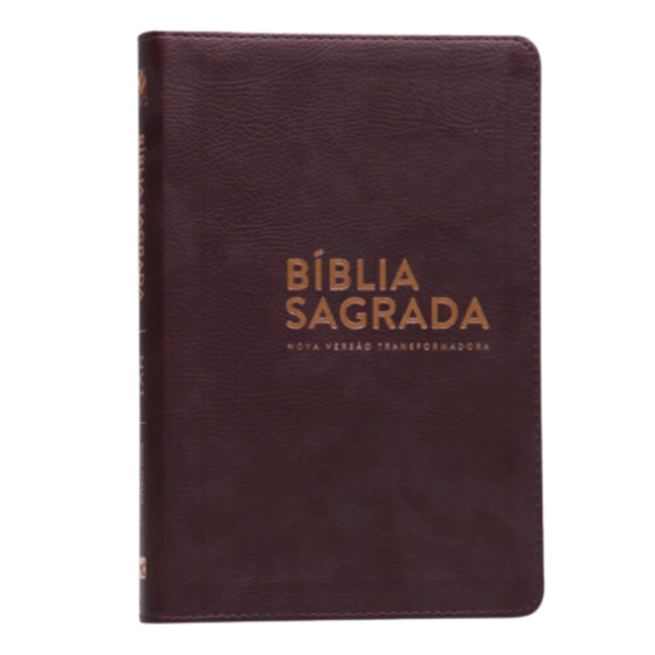 BIBLIA NVT L.NORMAL LUXO MARROM LN