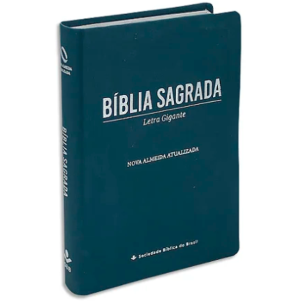 Bíblia Sagrada NAA Letra Gigante capa Azul