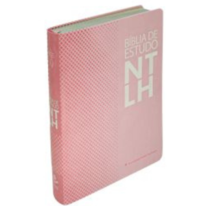 Bíblia de Estudo NTLH Capa Rosa S/ Indice