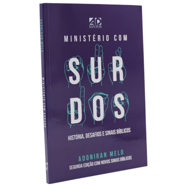 Livro Ministerio Com Surdos - Adoniran Melo