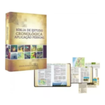 Biblia De Estudo Cronologica - Aplicacao Pessoal - Tarja Marrom - Imagem 2